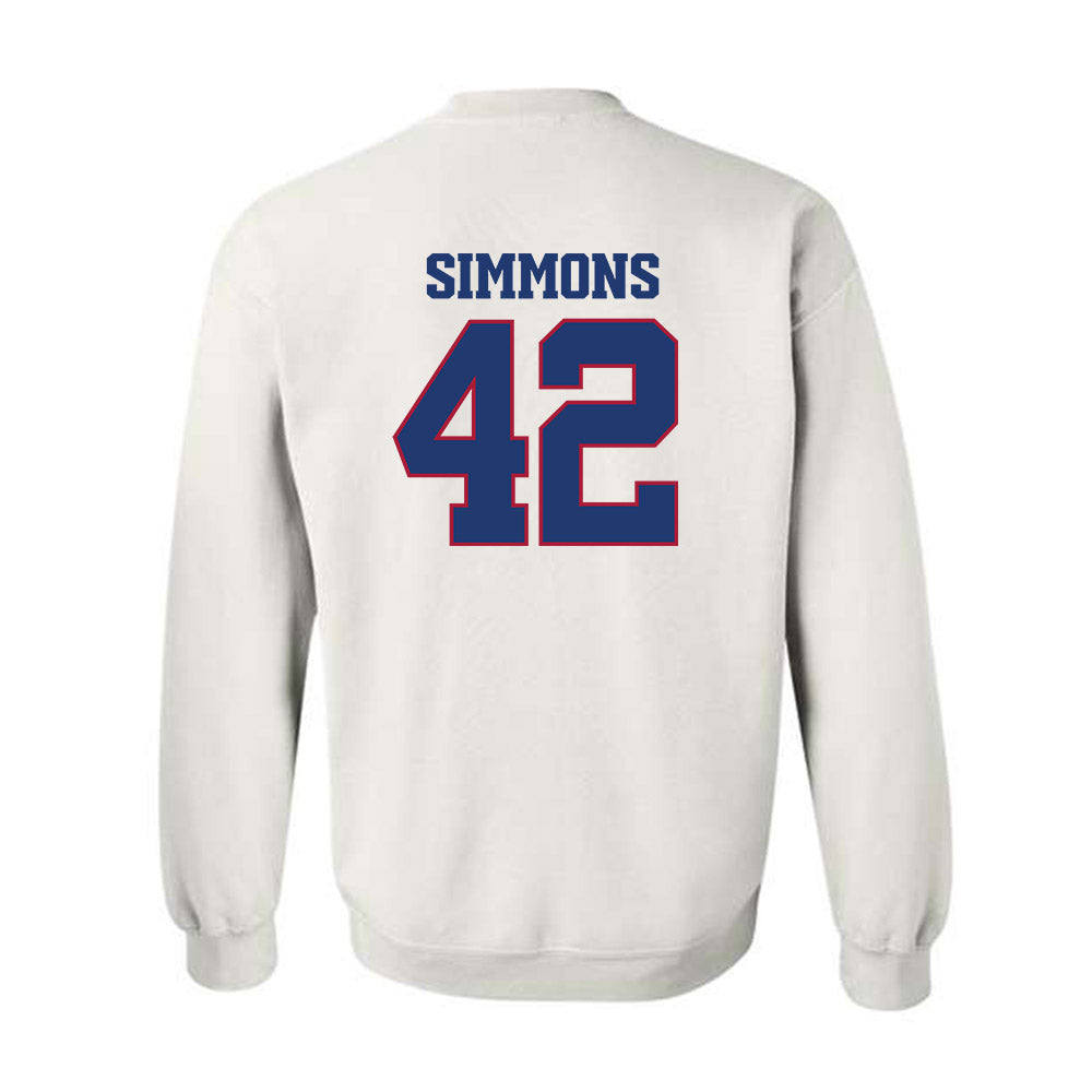 Arkansas - NCAA Football : Wyatt Simmons - Classic Shersey Crewneck Sweatshirt-1