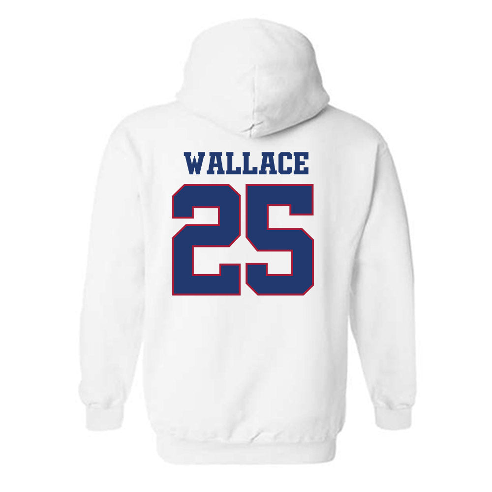 Arkansas - NCAA Football : Tavion Wallace - Classic Shersey Hooded Sweatshirt-1