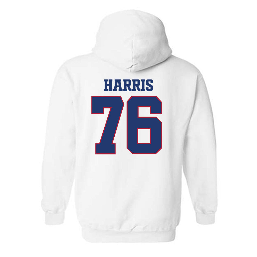 Arkansas - NCAA Football : E'Marion Harris - Classic Shersey Hooded Sweatshirt-1
