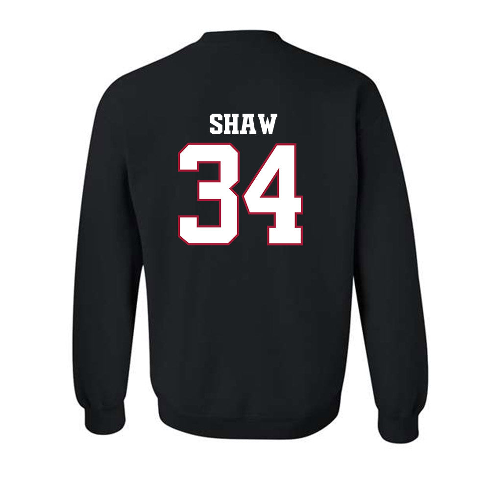 Arkansas - NCAA Football : Jabrae Shaw - Classic Shersey Crewneck Sweatshirt-1