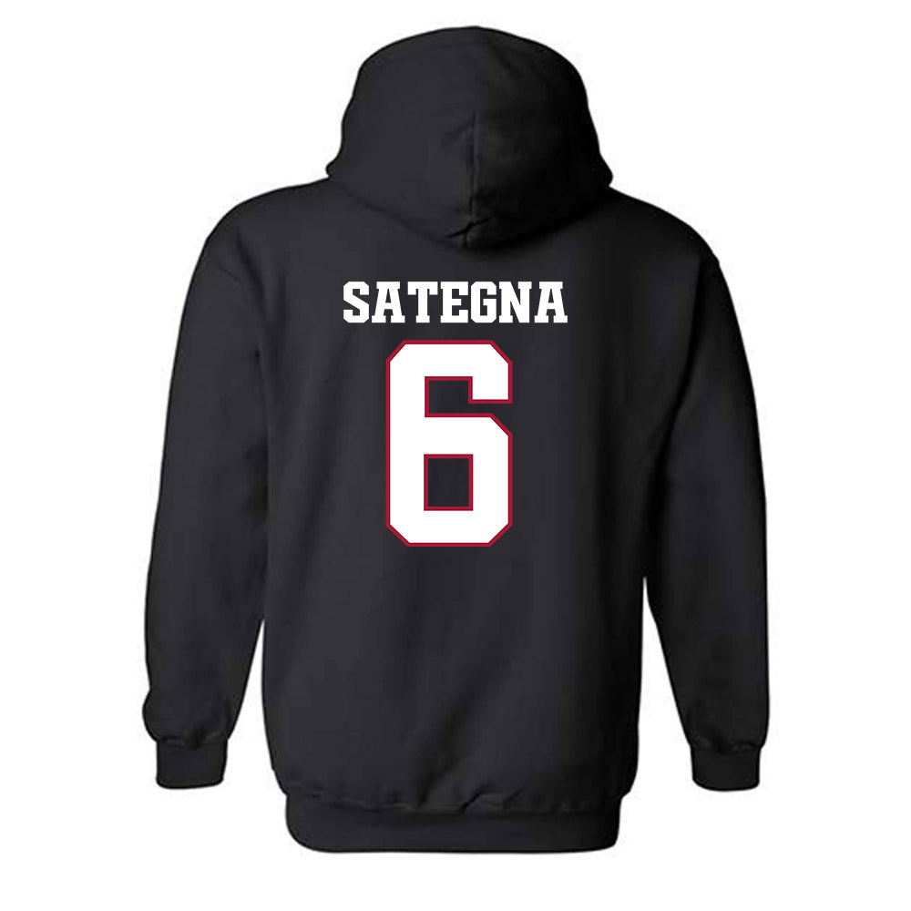 Arkansas - NCAA Football : Isaiah Sategna - Classic Shersey Hooded Sweatshirt-1