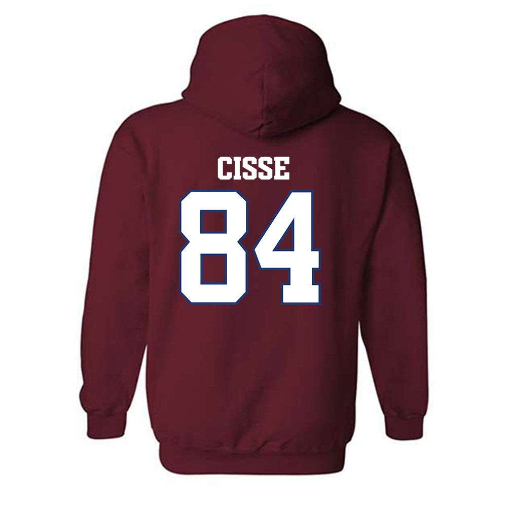 Arkansas - NCAA Football : Ismael Cisse - Classic Shersey Hooded Sweatshirt-1