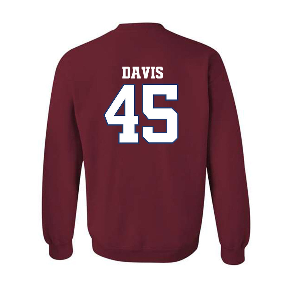 Arkansas - NCAA Football : Preston Davis - Classic Shersey Crewneck Sweatshirt-1
