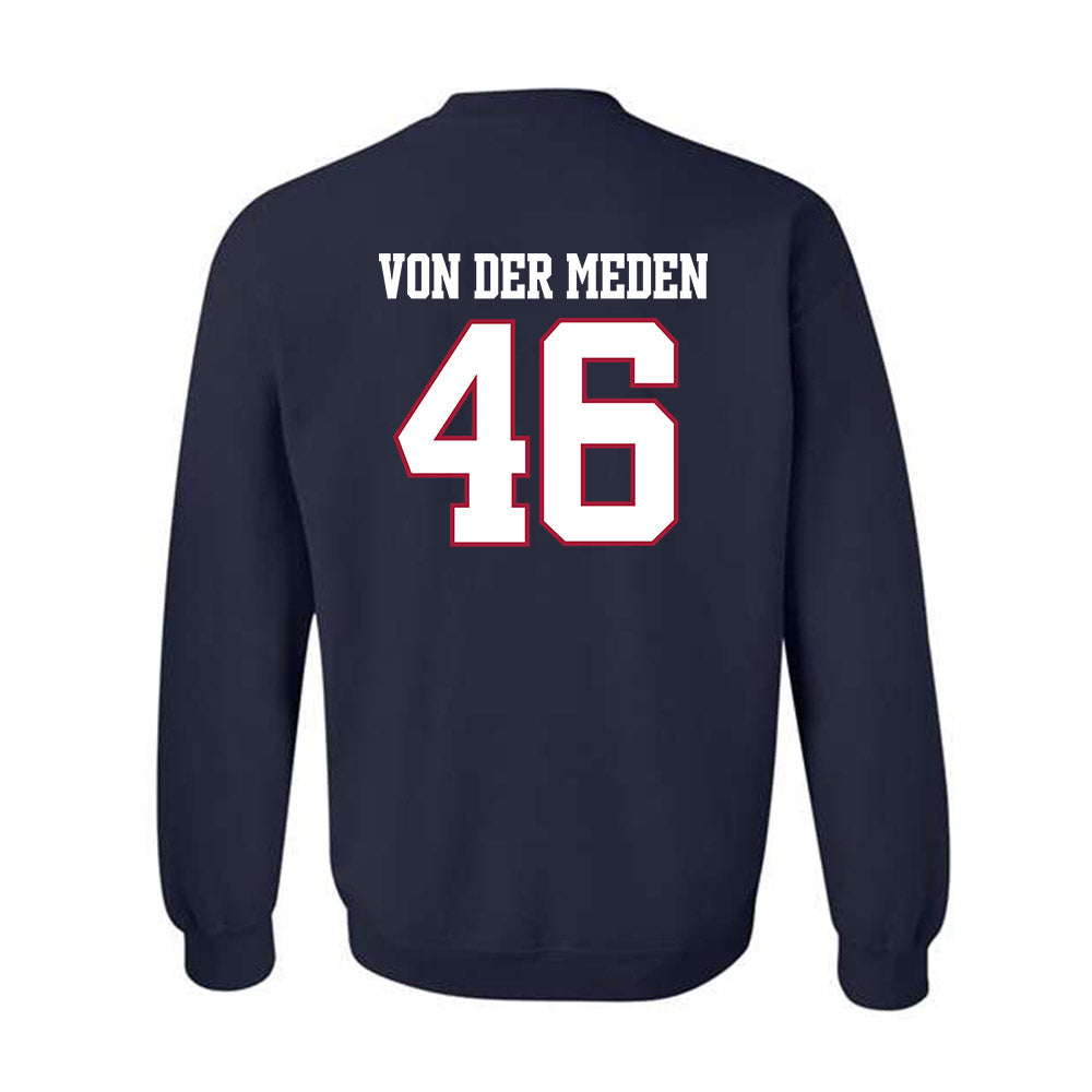 Arkansas - NCAA Football : Charlie von der Meden - Classic Shersey Crewneck Sweatshirt-1