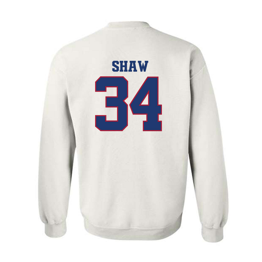 Arkansas - NCAA Football : Jabrae Shaw - Classic Shersey Crewneck Sweatshirt-1