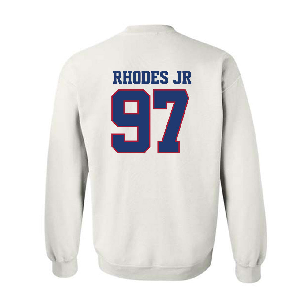 Arkansas - NCAA Football : Quincy Rhodes Jr - Classic Shersey Crewneck Sweatshirt-1
