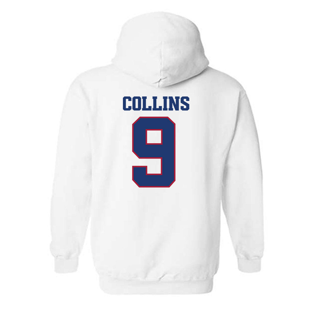 Arkansas - NCAA Football : Charleston Collins - Classic Shersey Hooded Sweatshirt-1