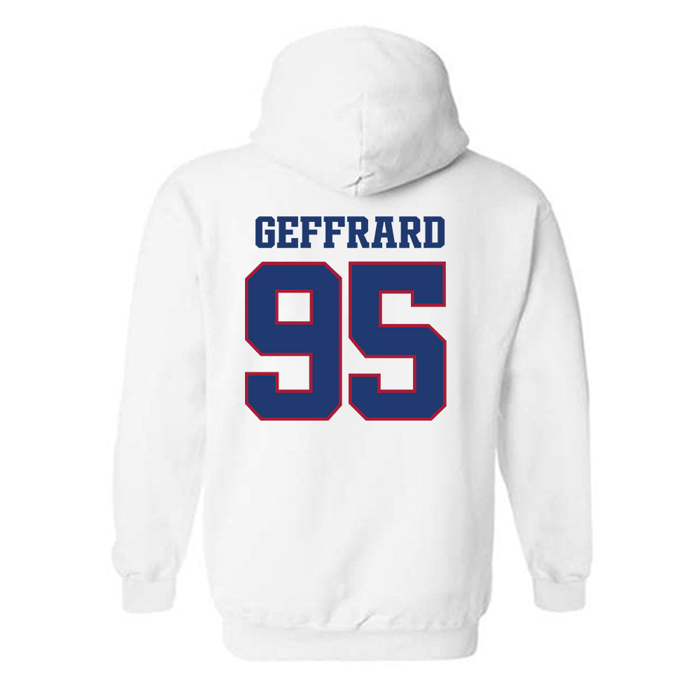 Arkansas - NCAA Football : Ian Geffrard - Classic Shersey Hooded Sweatshirt-1