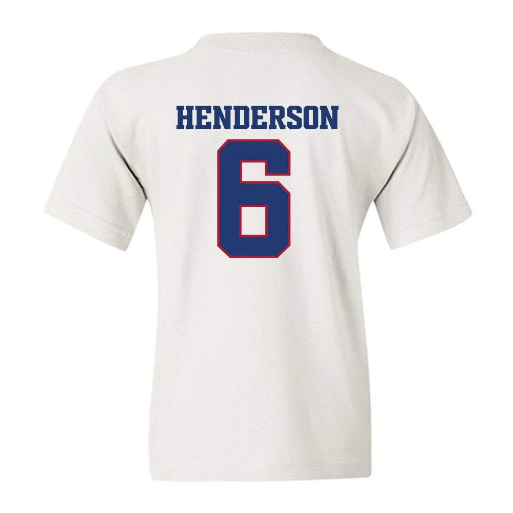 Arkansas - NCAA Football : Kavion Henderson - Classic Shersey Youth T-Shirt-1