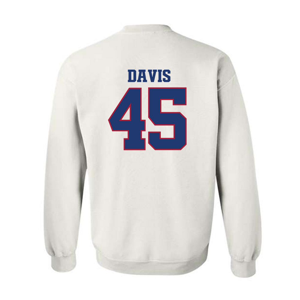 Arkansas - NCAA Football : Preston Davis - Classic Shersey Crewneck Sweatshirt-1