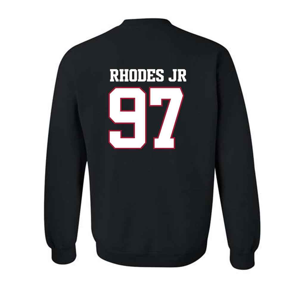 Arkansas - NCAA Football : Quincy Rhodes Jr - Classic Shersey Crewneck Sweatshirt-1