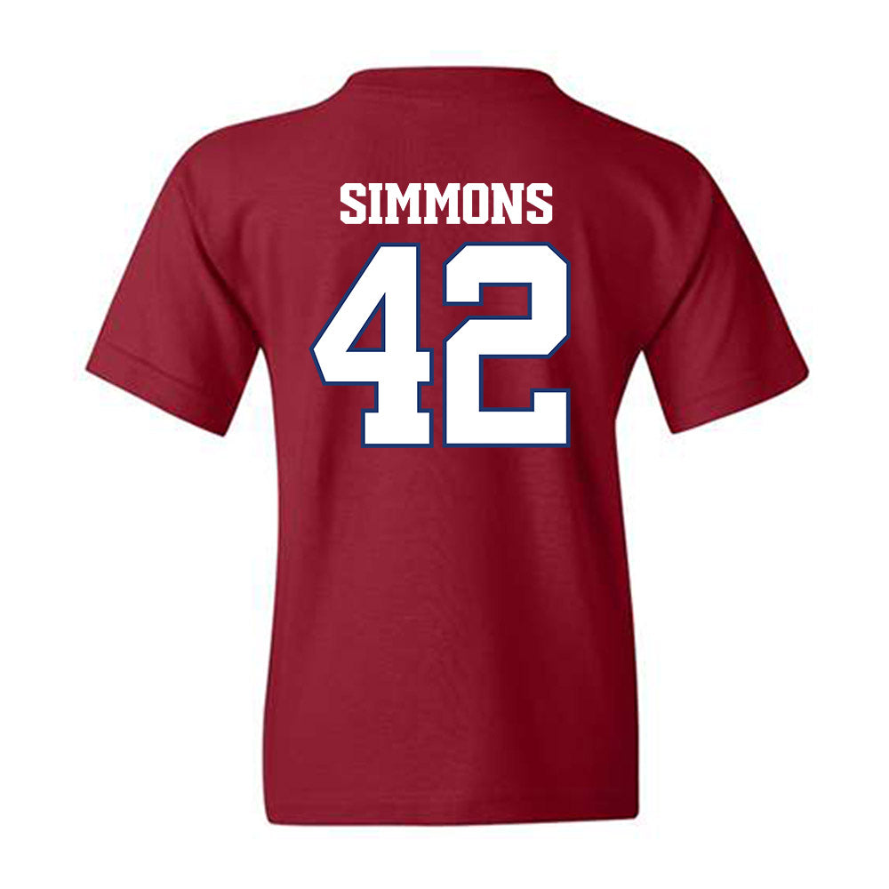 Arkansas - NCAA Football : Wyatt Simmons - Classic Shersey Youth T-Shirt-1