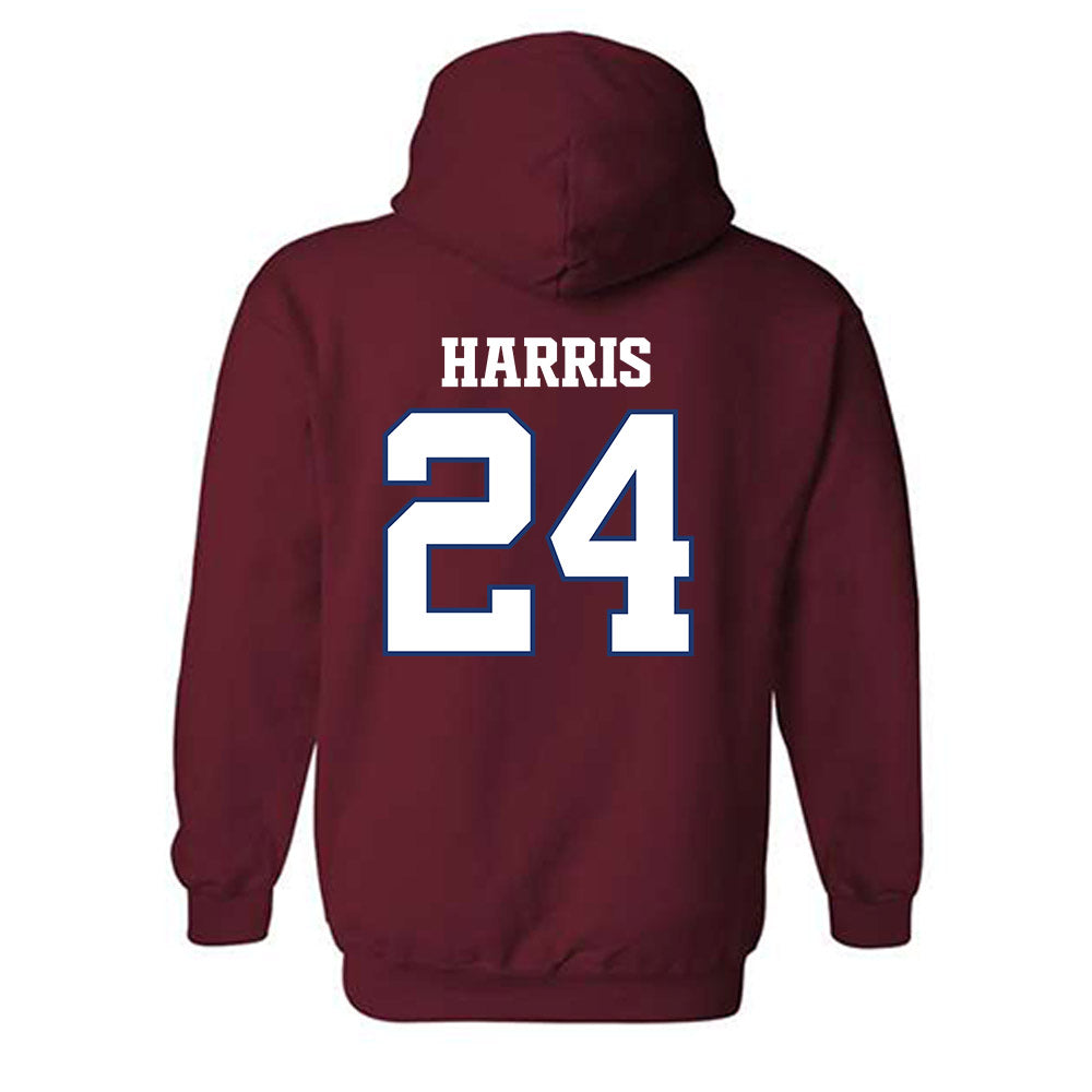 Arkansas - NCAA Football : Andrew Harris - Classic Shersey Hooded Sweatshirt-1