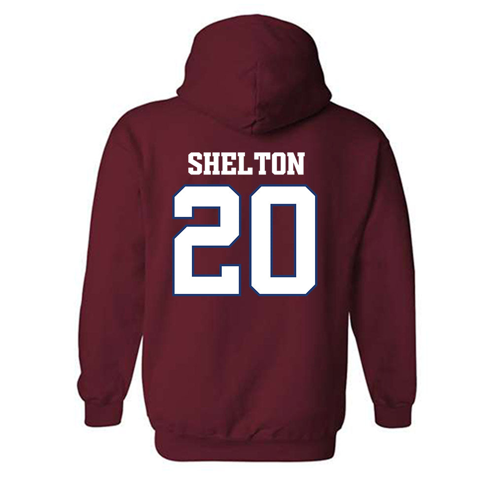 Arkansas - NCAA Football : Jayden Shelton - Classic Shersey Hooded Sweatshirt-1