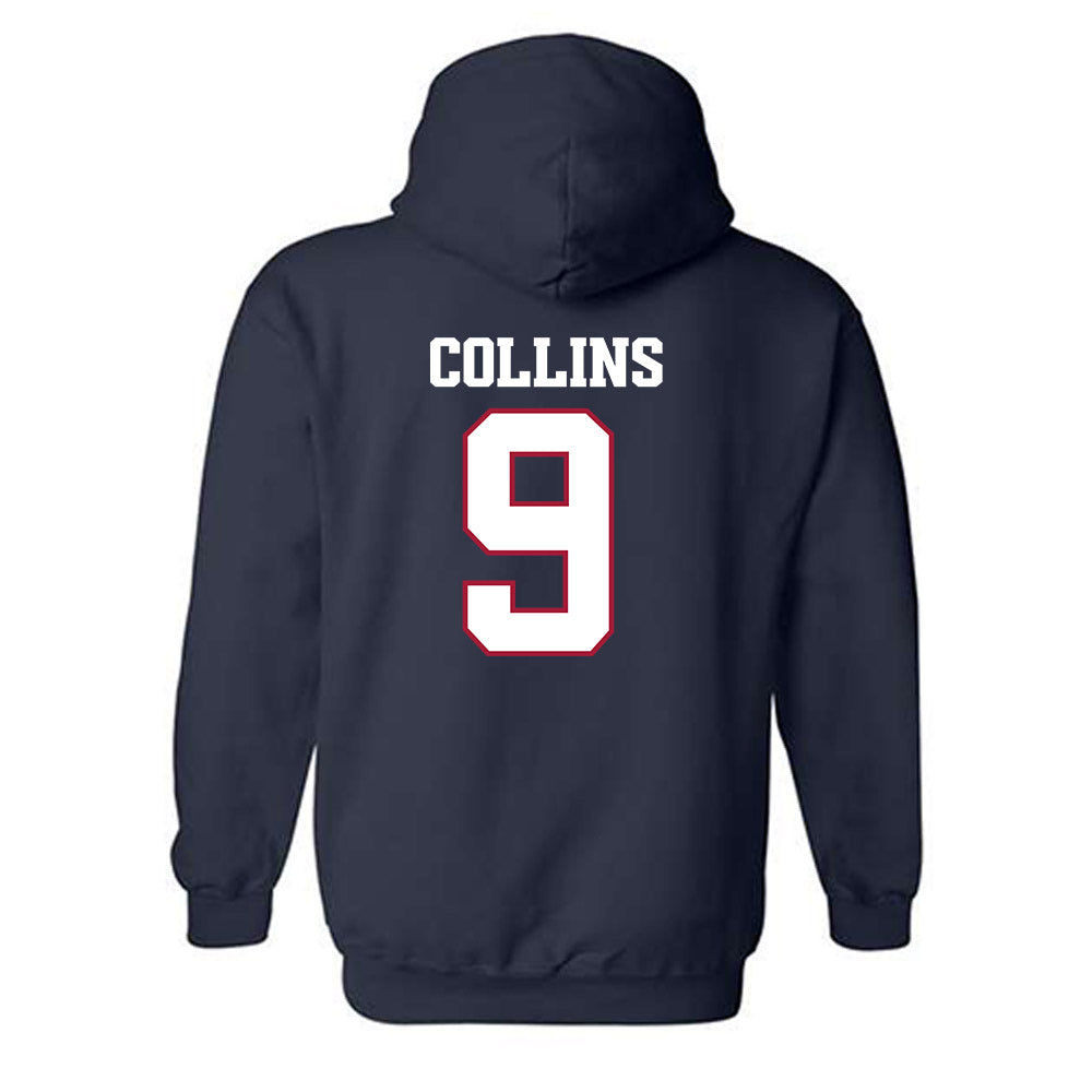 Arkansas - NCAA Football : Charleston Collins - Classic Shersey Hooded Sweatshirt-1