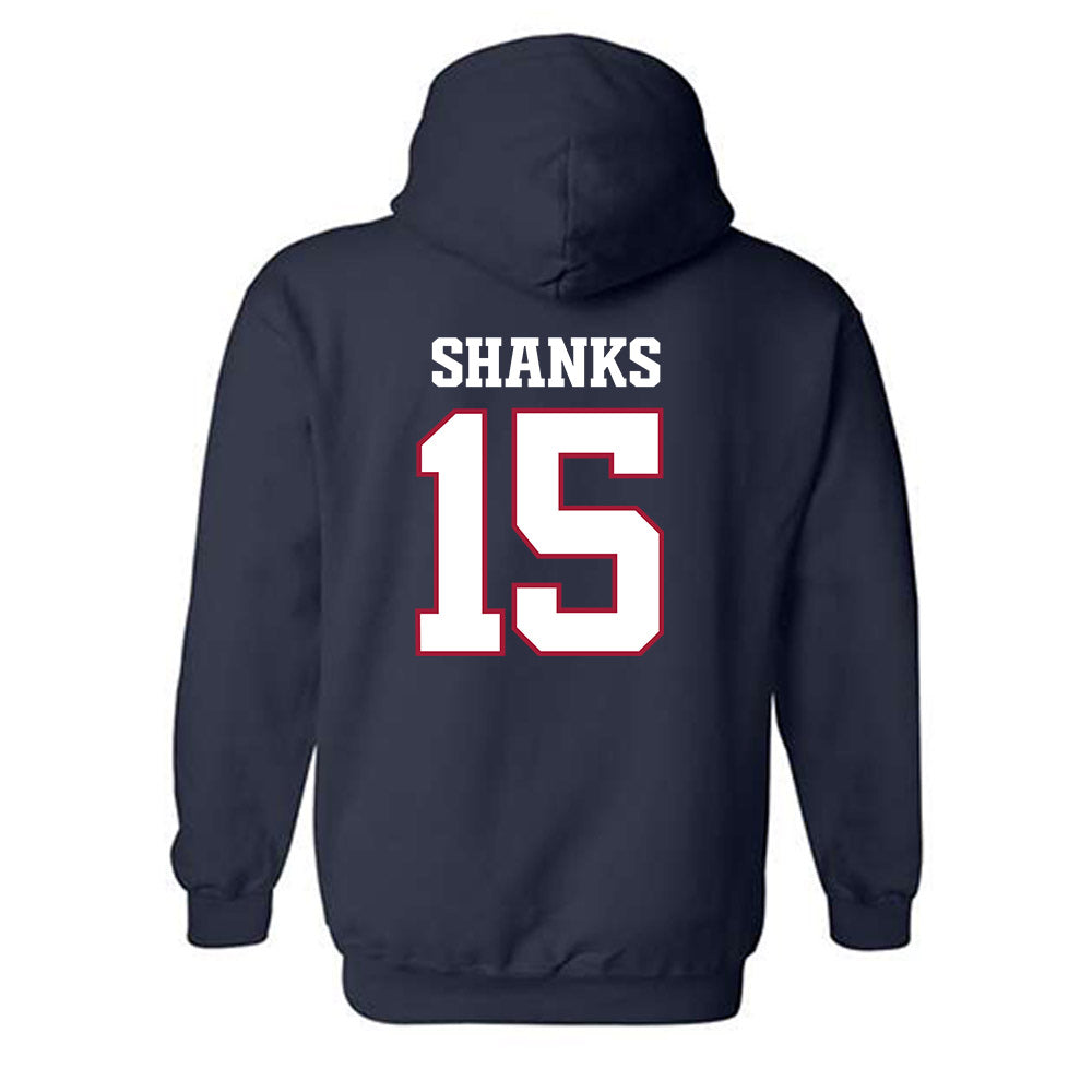 Arkansas - NCAA Football : Kam Shanks - Classic Shersey Hooded Sweatshirt-1
