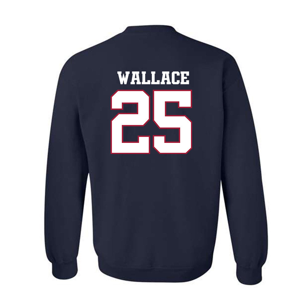 Arkansas - NCAA Football : Tavion Wallace - Classic Shersey Crewneck Sweatshirt-1