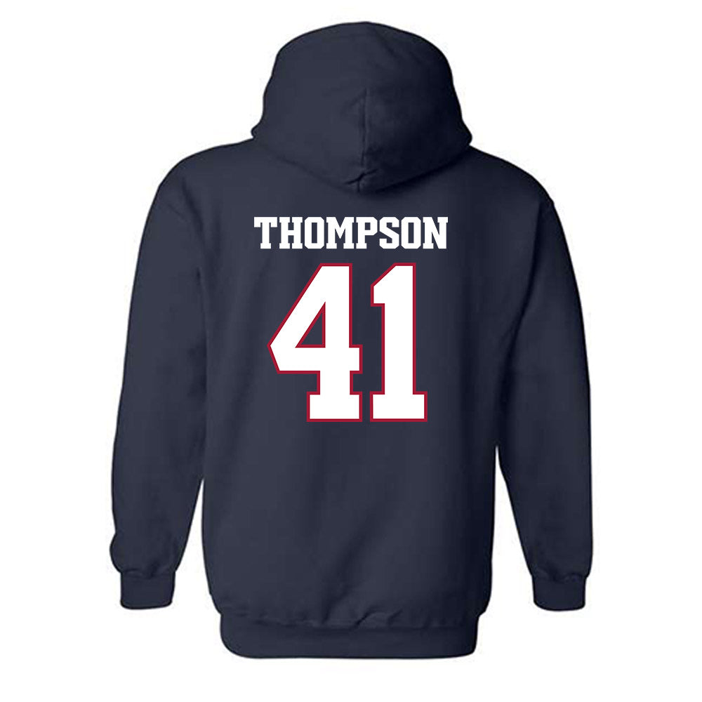 Arkansas - NCAA Football : Kyle Thompson - Classic Shersey Hooded Sweatshirt-1