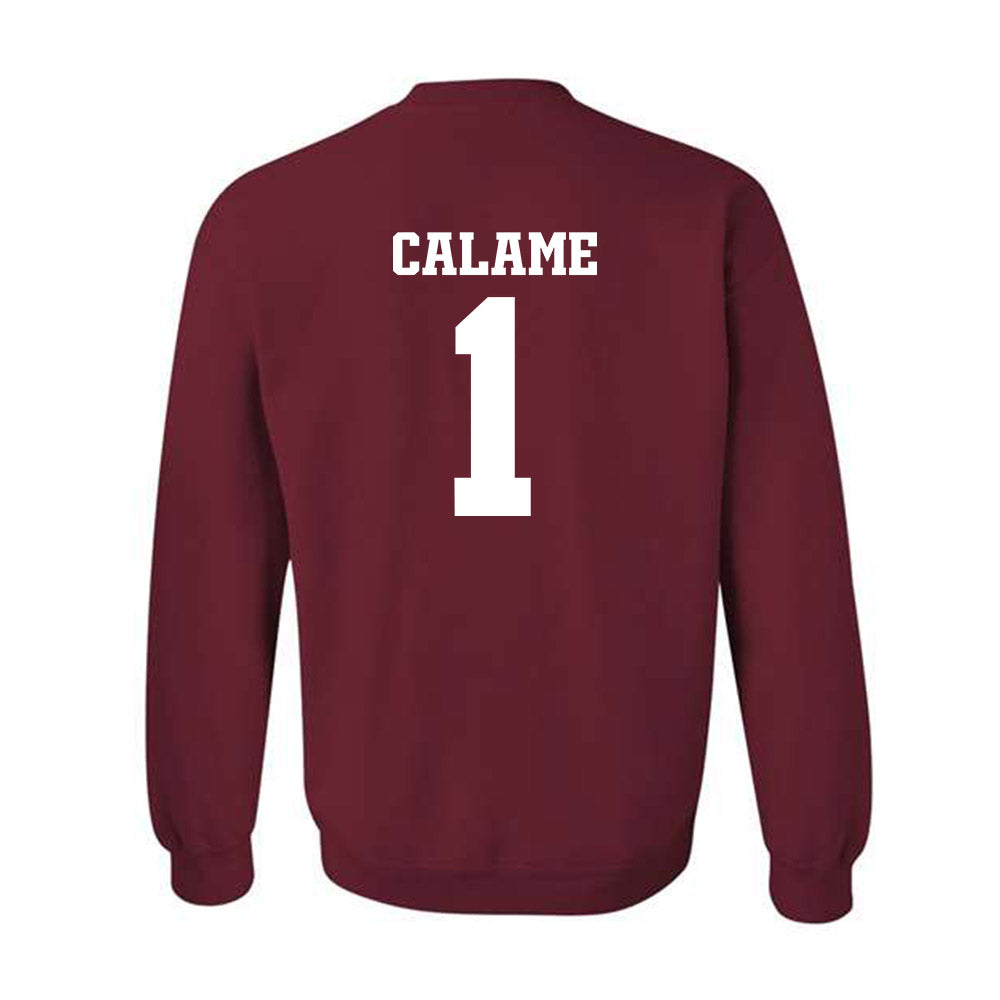 Arkansas - NCAA Women's Volleyball : Avery Calame - 30th Anniversary v2 Crewneck Sweatshirt-1