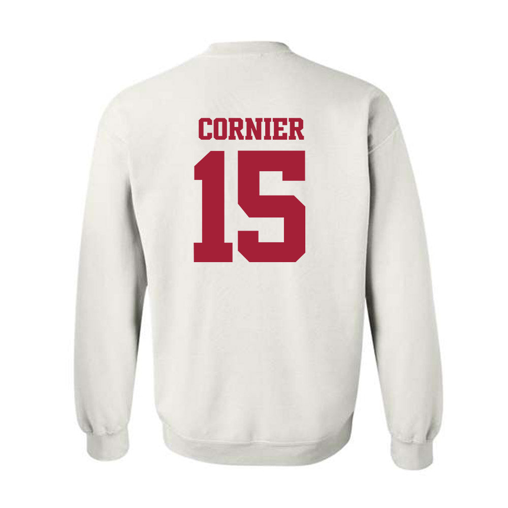 Arkansas - NCAA Women's Volleyball : Gaby Cornier - 30th Anniversary v4 Crewneck Sweatshirt-1