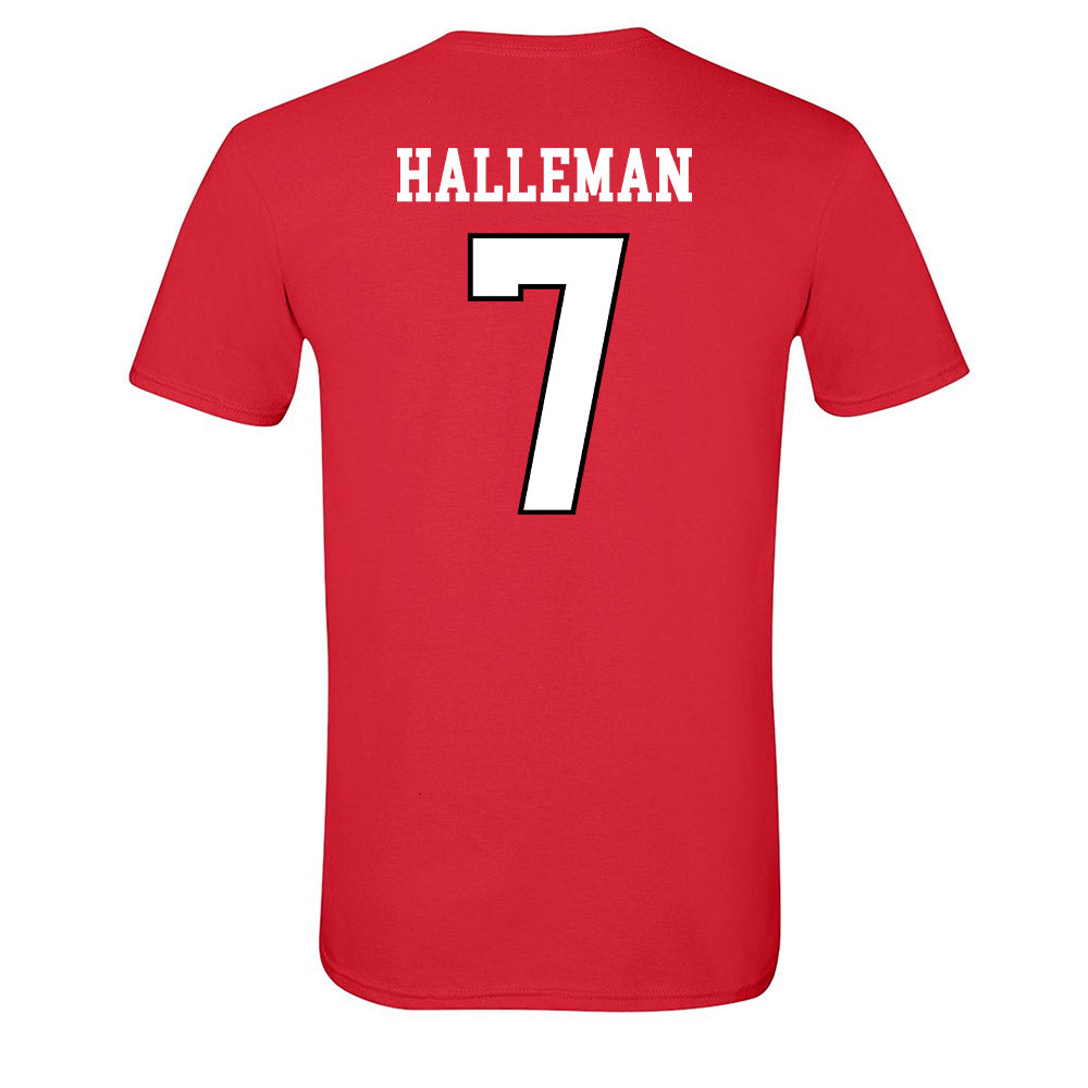 Texas Tech - NCAA Softball : Logan Halleman - Soft Style T-Shirt-1
