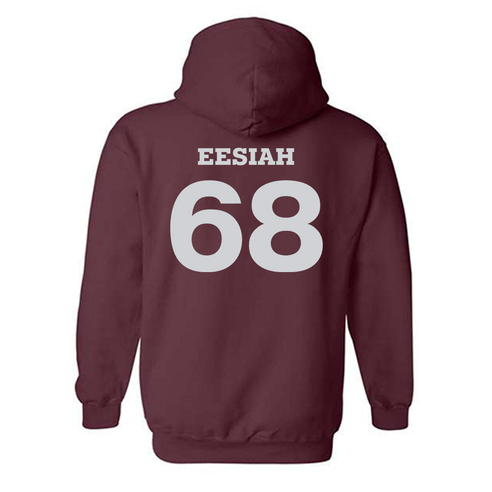 HSC - NCAA Football : William Eesiah - Classic Shersey Hooded Sweatshirt-1