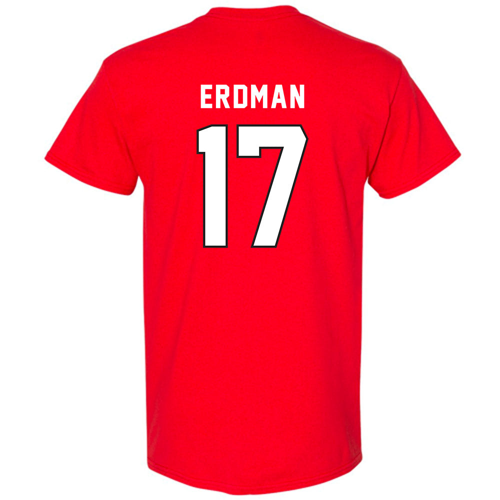 Northeastern - NCAA Men's Ice Hockey : Griffin Erdman - Classic Shersey T-Shirt-1