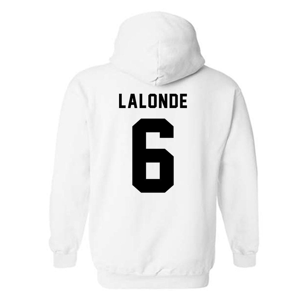 Northeastern - NCAA Women's Ice Hockey : Allie Lalonde - Classic Shersey Hooded Sweatshirt-1