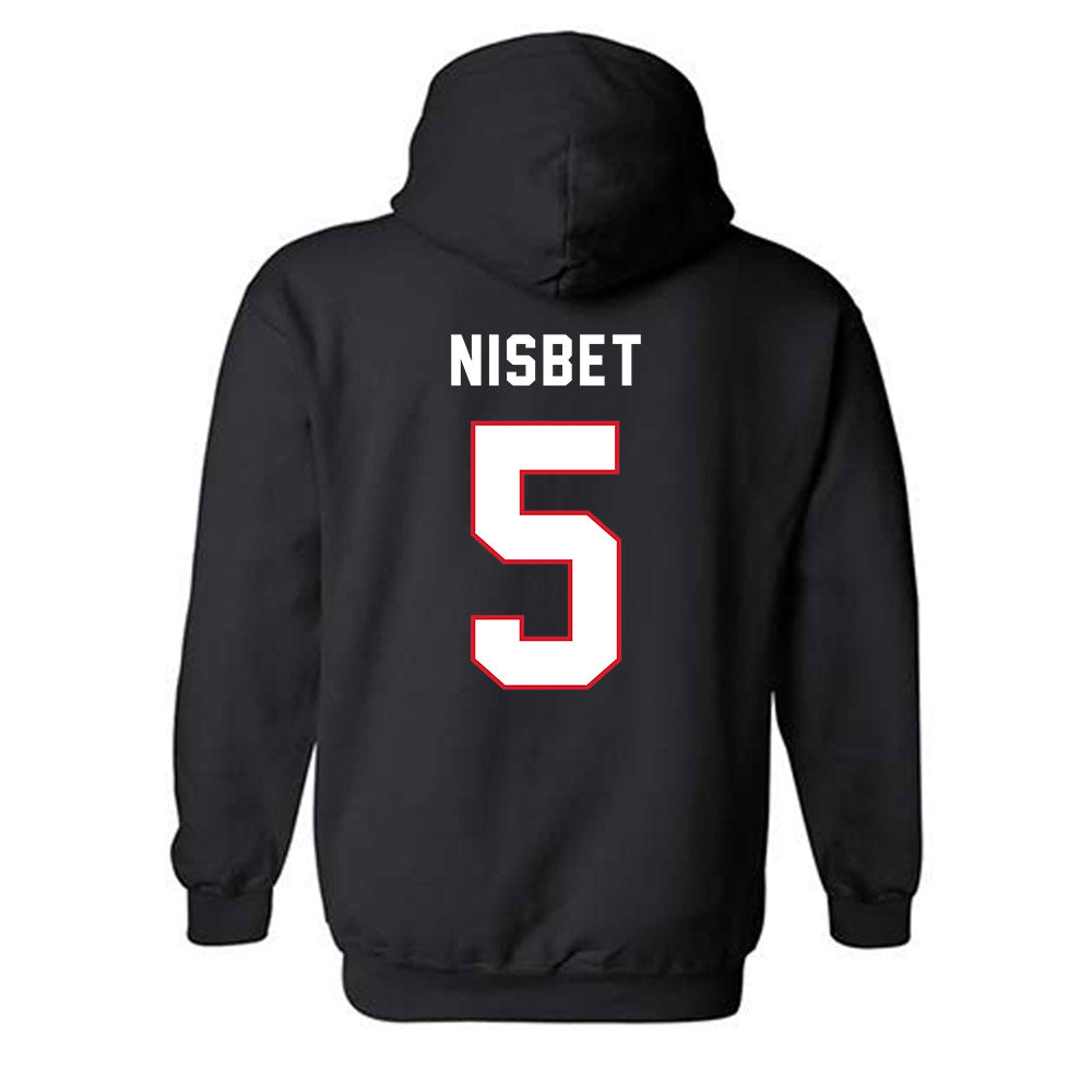 Northeastern - NCAA Women's Volleyball : Reagan Nisbet - Classic Shersey Hooded Sweatshirt-1