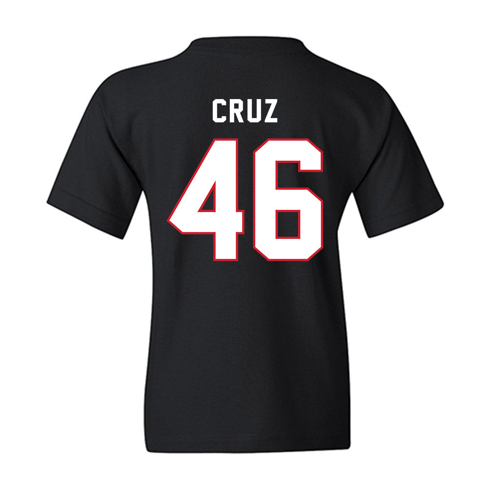 Northeastern - NCAA Baseball : Angel Cruz - Classic Shersey Youth T-Shirt-1