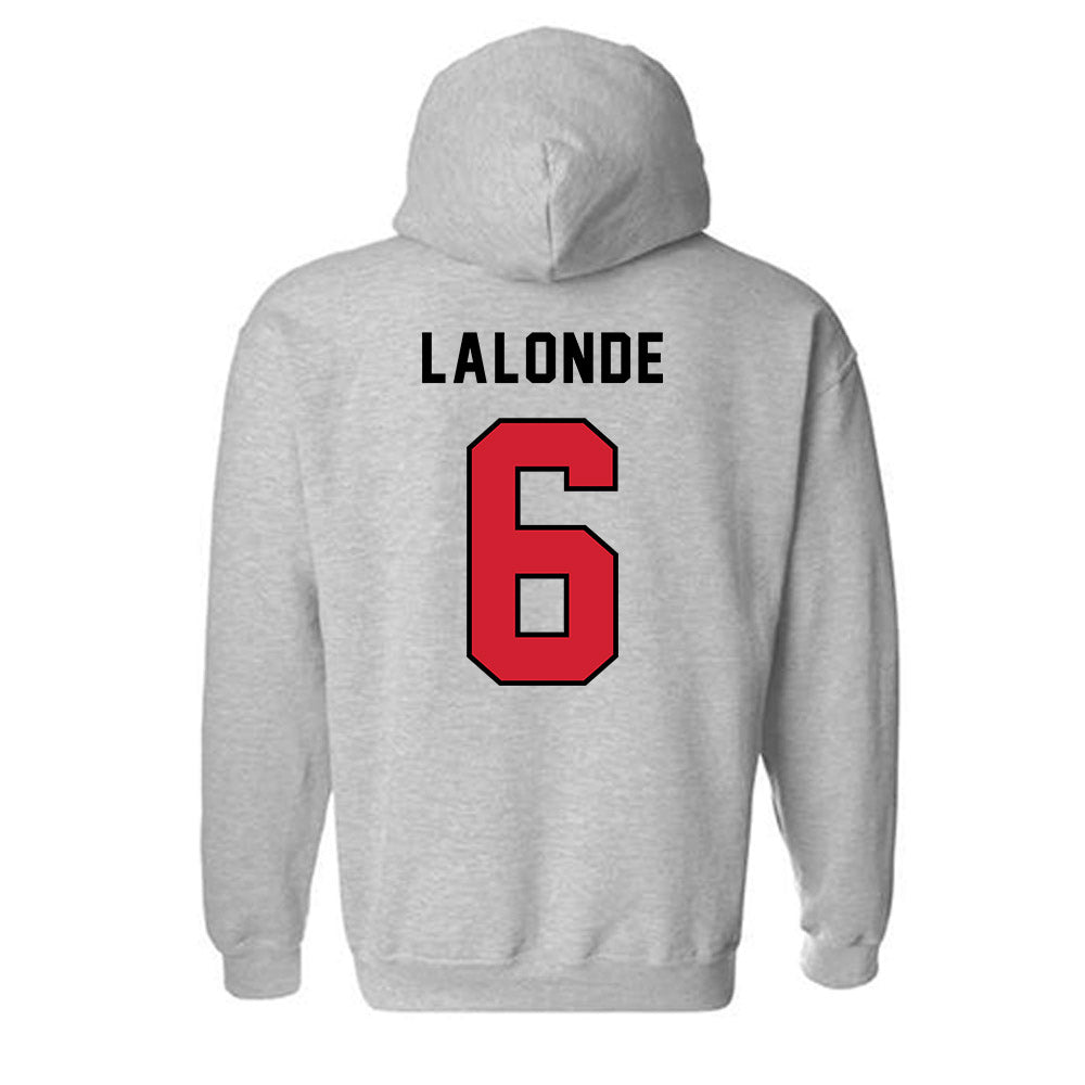 Northeastern - NCAA Women's Ice Hockey : Allie Lalonde - Classic Shersey Hooded Sweatshirt-1