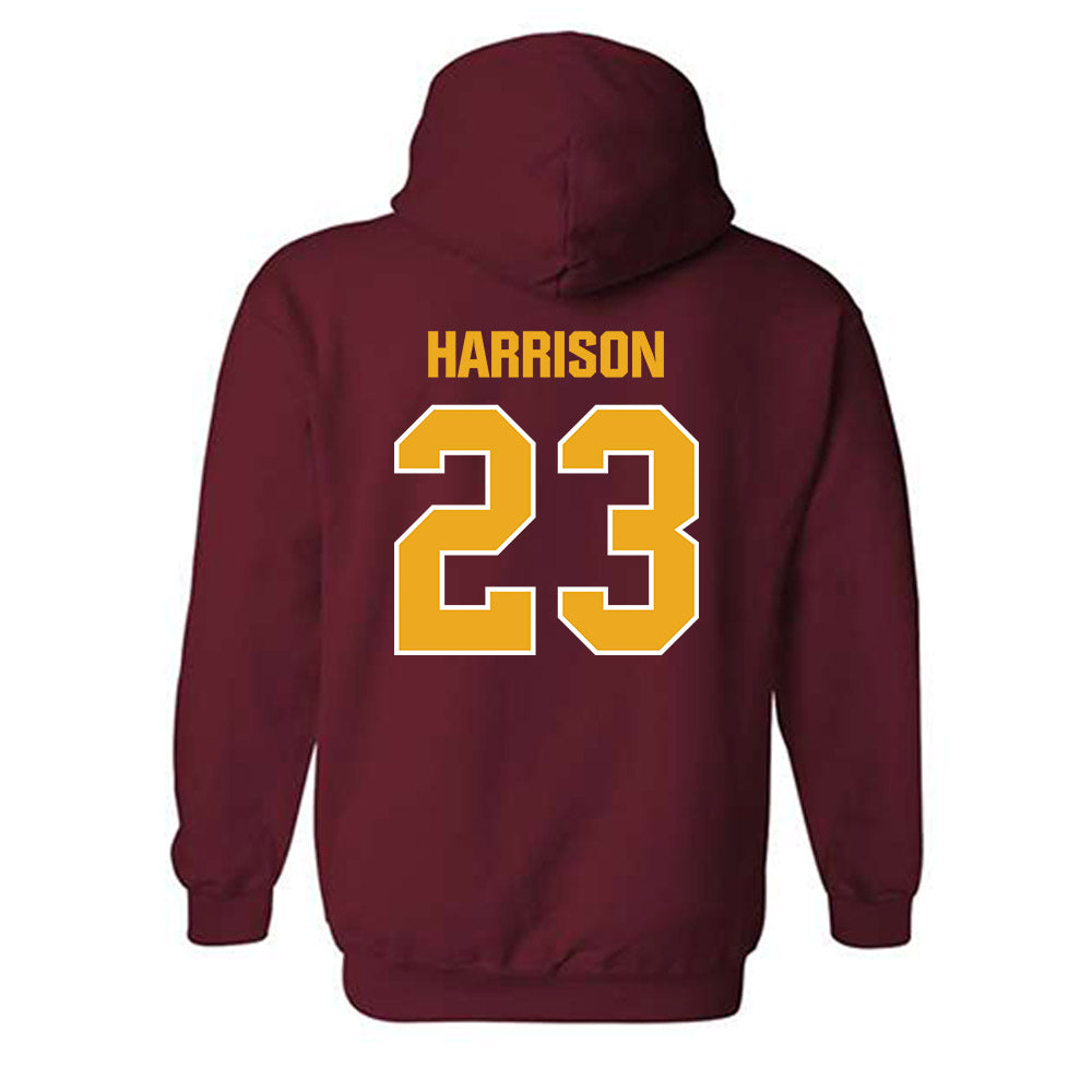 ULM - NCAA Softball : Tessara Harrison - Classic Shersey Hooded Sweatshirt-1