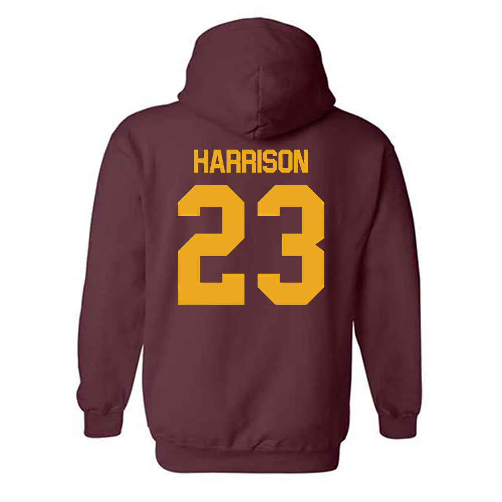 ULM - NCAA Softball : Tessara Harrison - Classic Shersey Hooded Sweatshirt-1