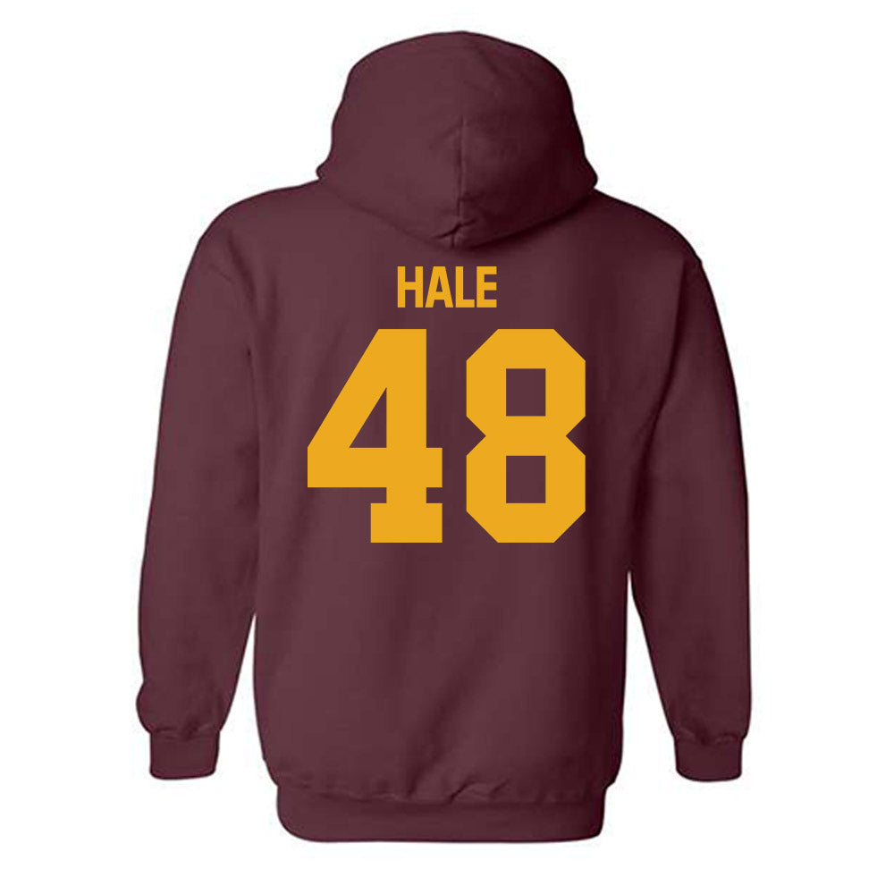 ULM - NCAA Football : Gunner Hale - Classic Shersey Hooded Sweatshirt-1