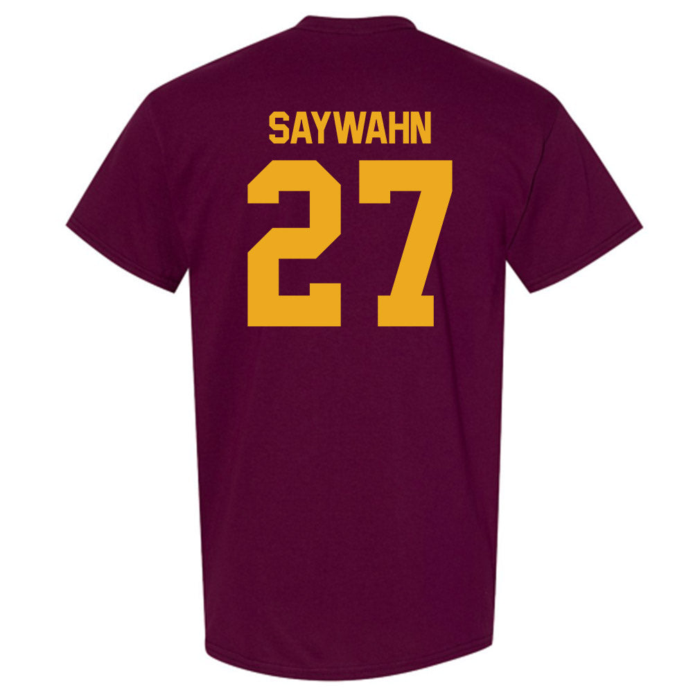 ULM - NCAA Football : Stephen Saywahn - Classic Shersey T-Shirt-1