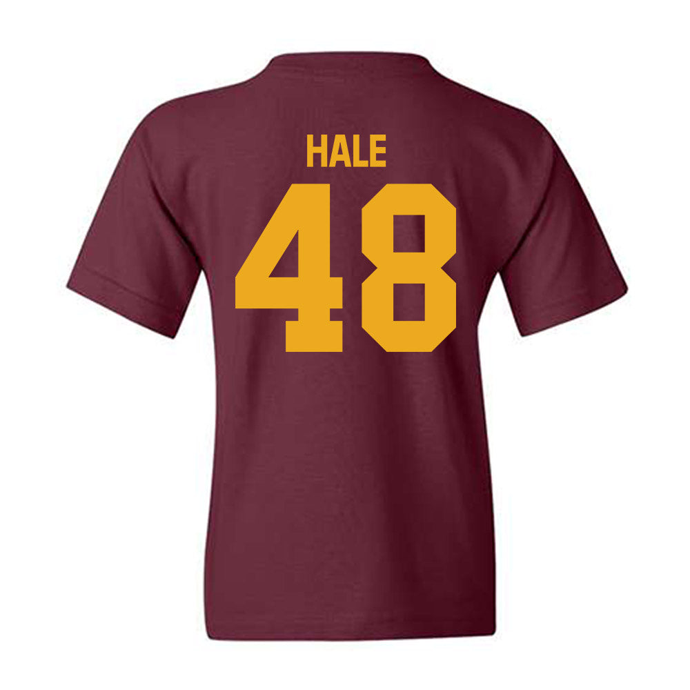 ULM - NCAA Football : Gunner Hale - Classic Shersey Youth T-Shirt-1