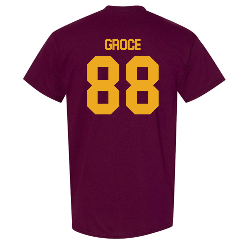 ULM - NCAA Football : Caleb Groce - Classic Shersey T-Shirt-1
