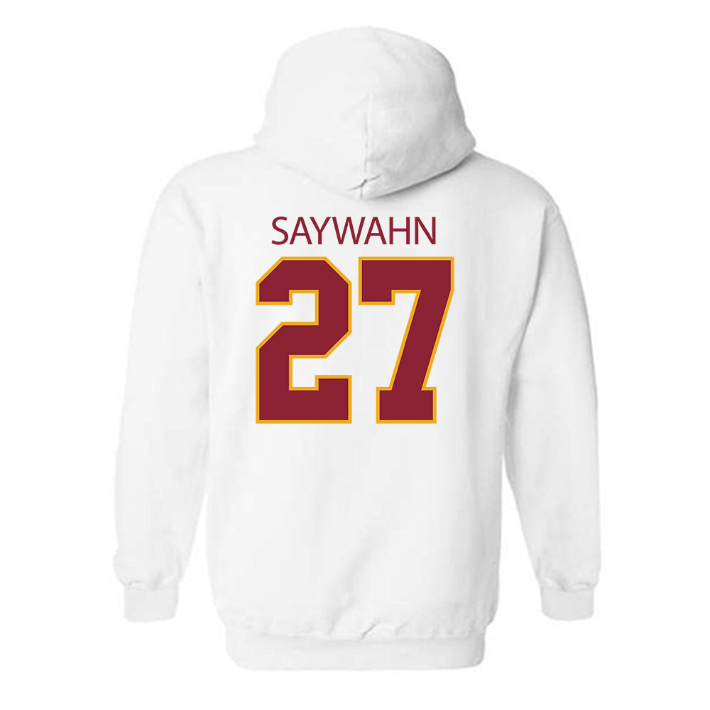 ULM - NCAA Football : Stephen Saywahn - Classic Shersey Hooded Sweatshirt-1