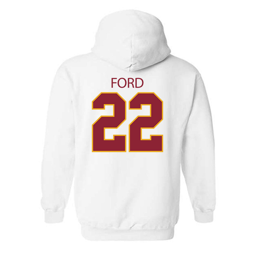 ULM - NCAA Football : DShaun Ford - Classic Shersey Hooded Sweatshirt-1