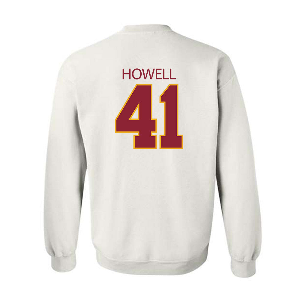 ULM - NCAA Football : Dylan Howell - Classic Shersey Crewneck Sweatshirt-1