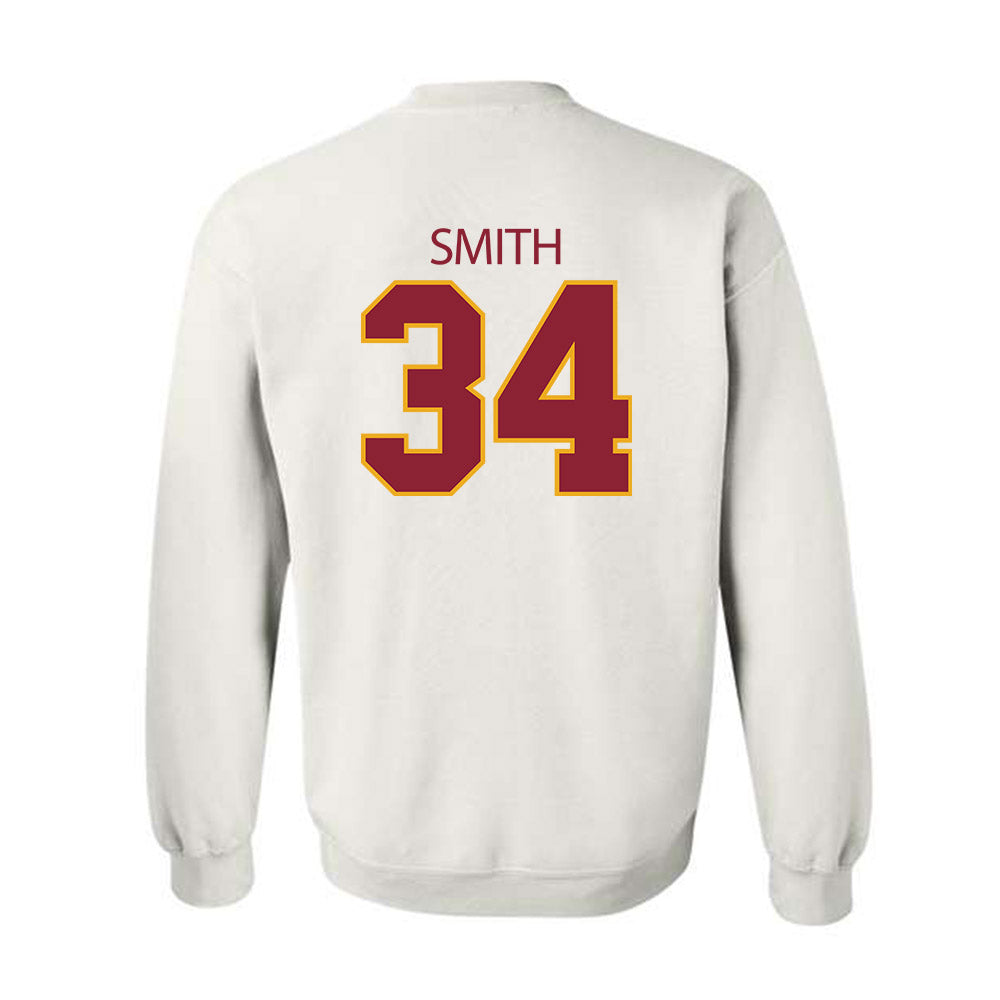 ULM - NCAA Football : Ozarrio Smith - Classic Shersey Crewneck Sweatshirt-1