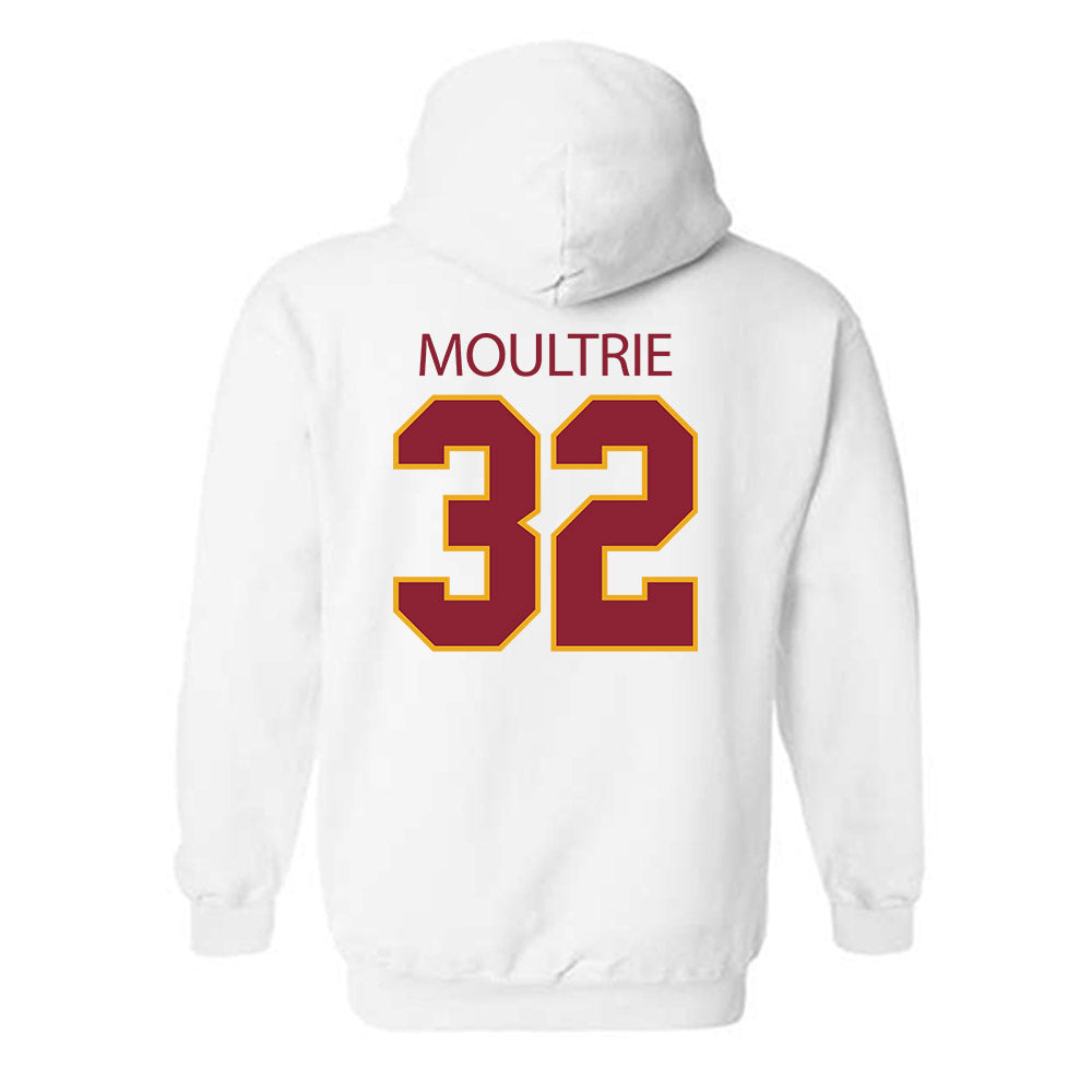 ULM - NCAA Football : JJ Moultrie - Classic Shersey Hooded Sweatshirt-1