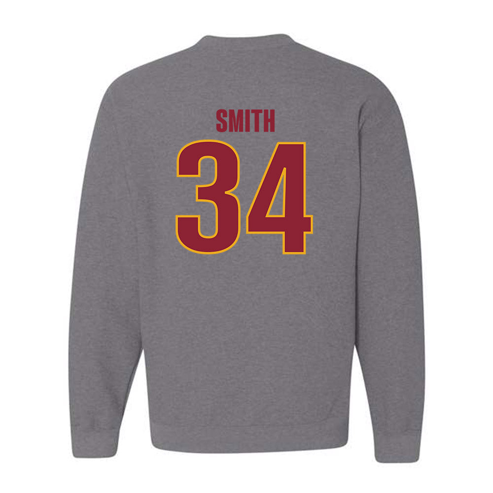 ULM - NCAA Football : Ozarrio Smith - Classic Shersey Crewneck Sweatshirt-1