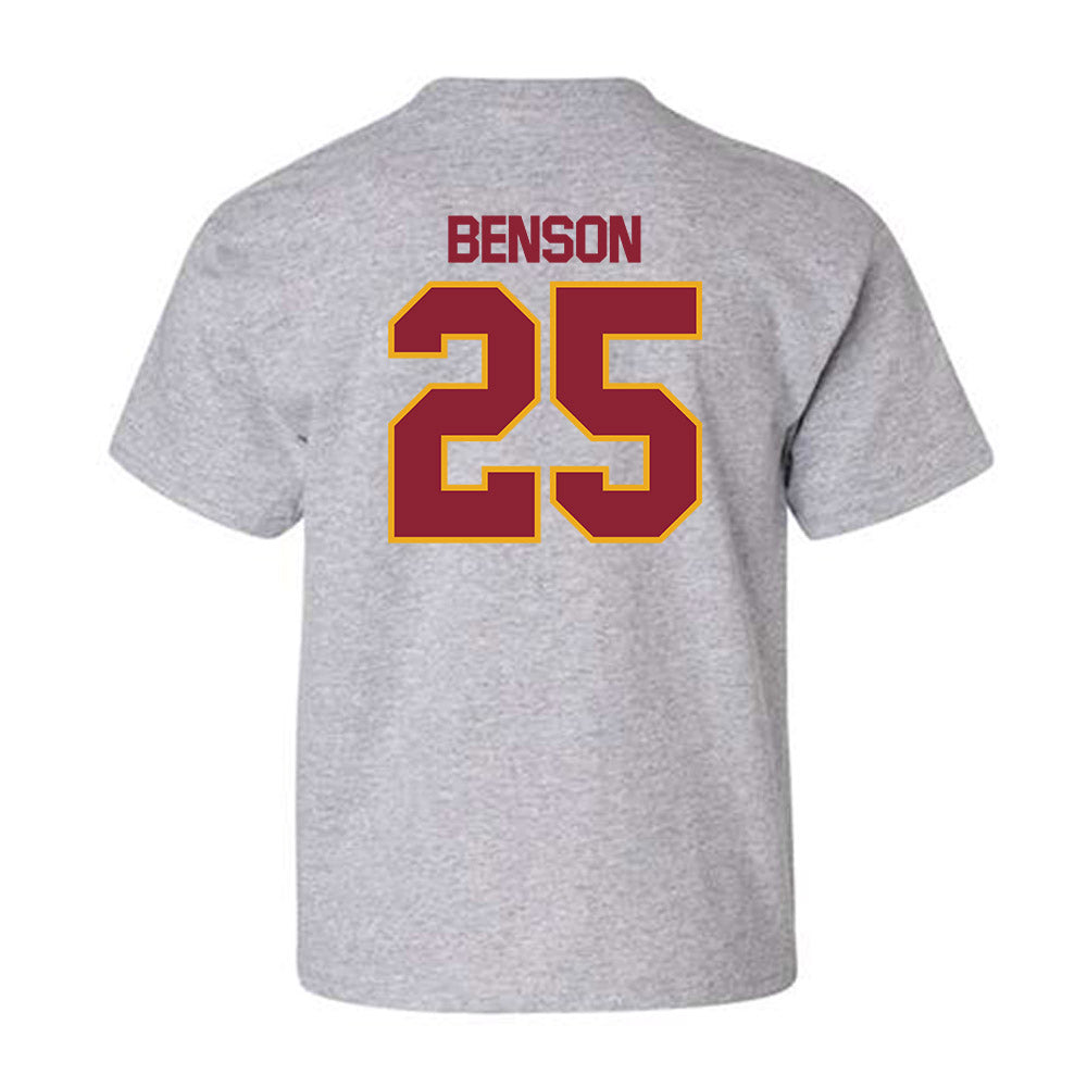 ULM - NCAA Football : Navarion Benson - Classic Shersey Youth T-Shirt-1
