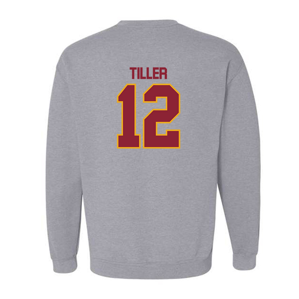ULM - NCAA Football : Jabari Tiller - Classic Shersey Crewneck Sweatshirt-1