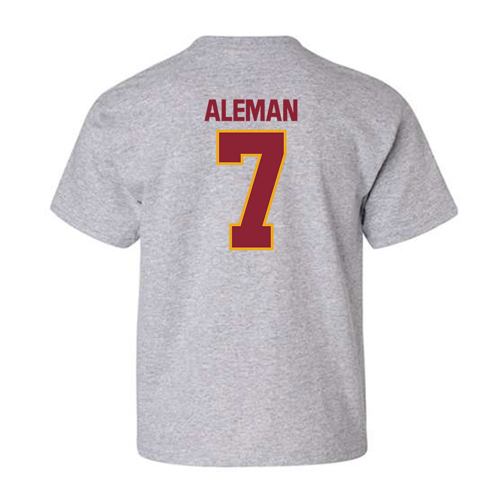 ULM - NCAA Baseball : Angelo Aleman - Classic Shersey Youth T-Shirt-1