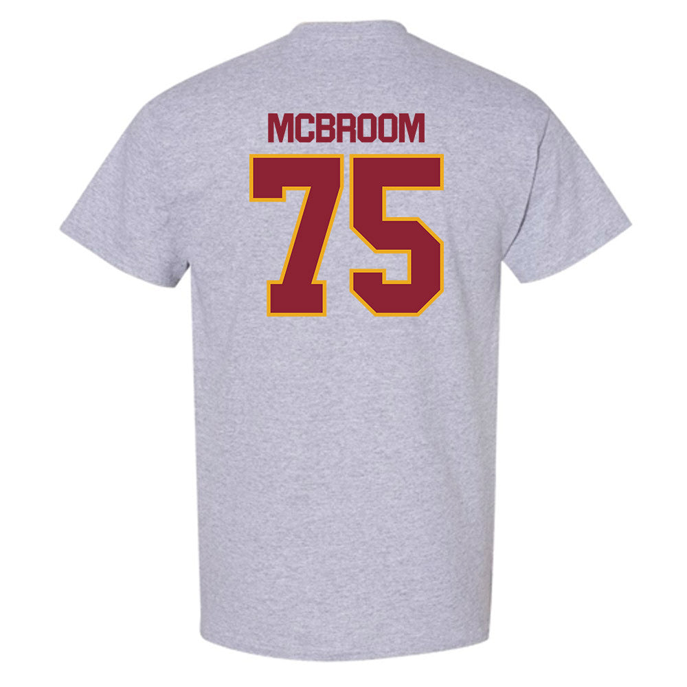 ULM - NCAA Football : Que McBroom - Classic Shersey T-Shirt-1