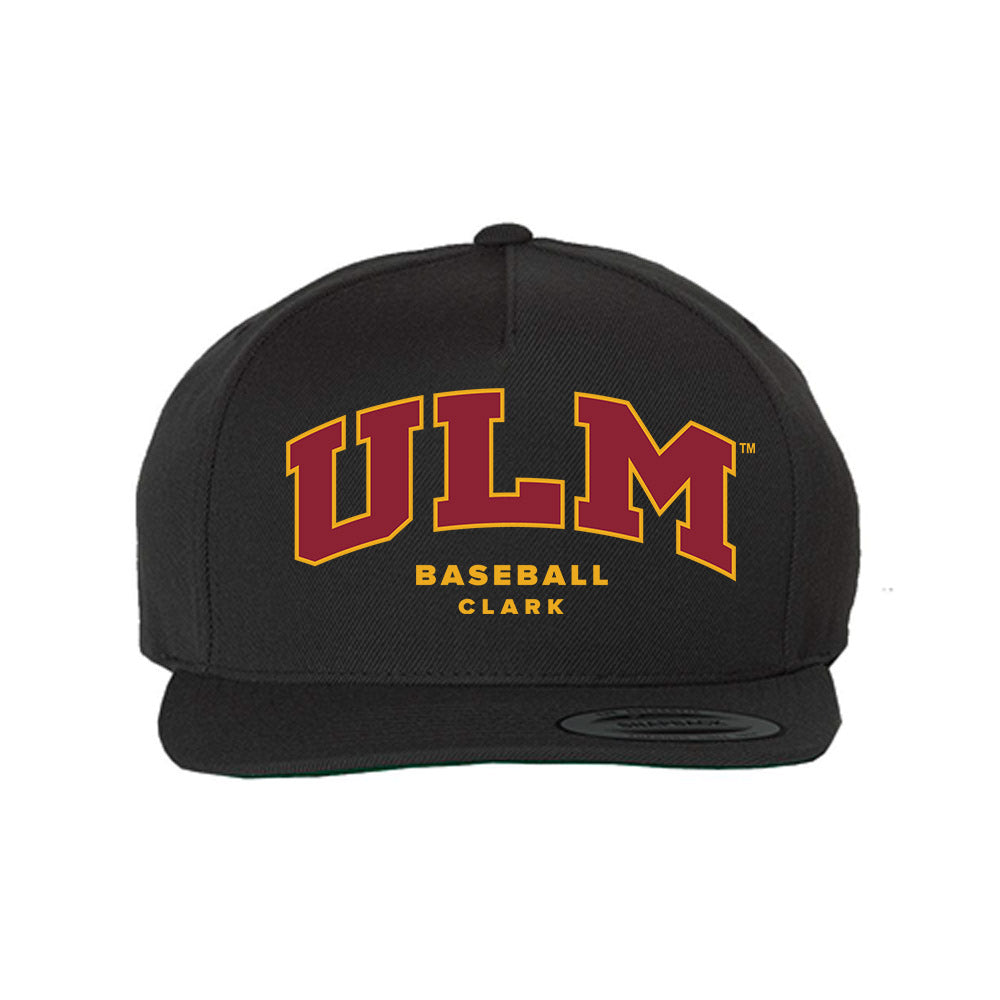 ULM - NCAA Baseball : Jack Clark - Snapback Hat-0
