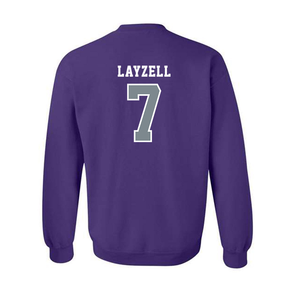 Central Arkansas - NCAA Beach Volleyball : Ella Layzell - Classic Shersey Crewneck Sweatshirt-1