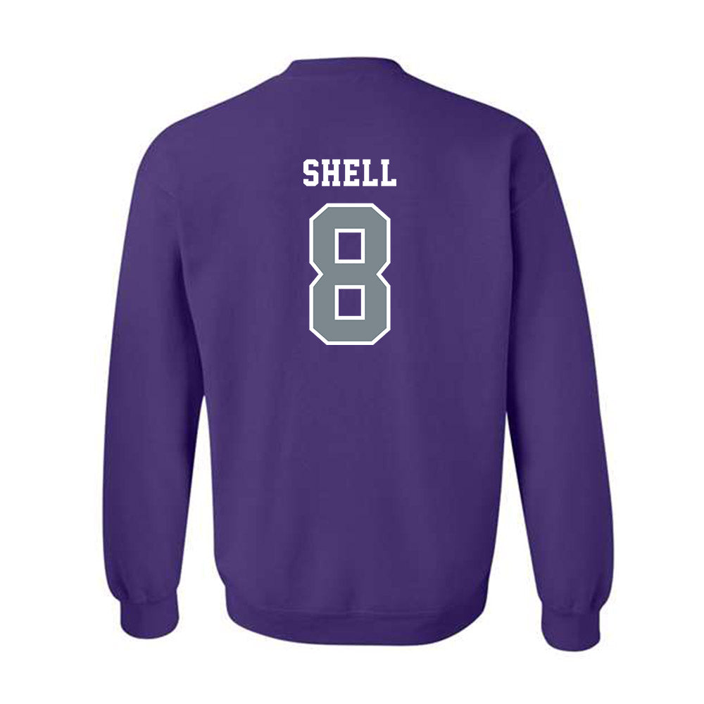 Central Arkansas - NCAA Football : JaKobe Shell - Classic Shersey Crewneck Sweatshirt-1